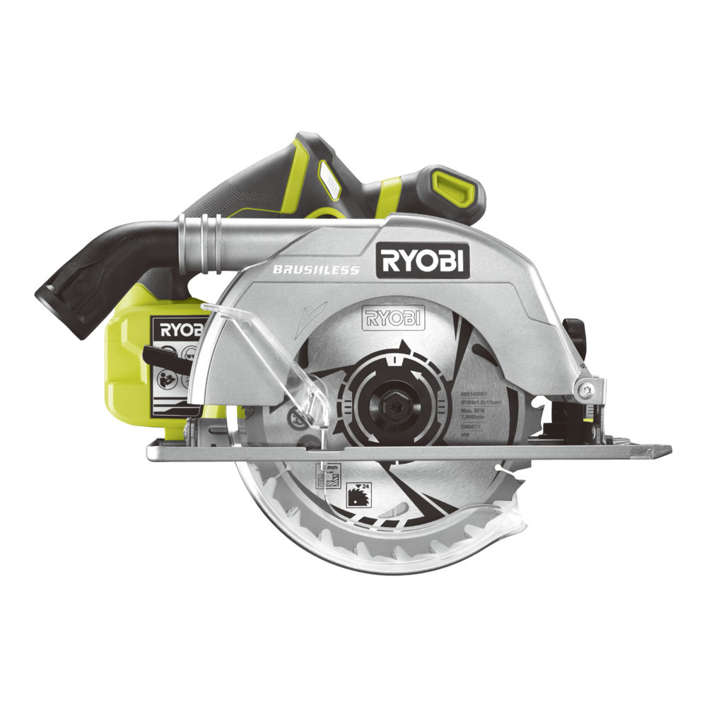 Пила циркулярная RYOBI R18CS7-0 (CSBL-0) (без батареи) система ONE +