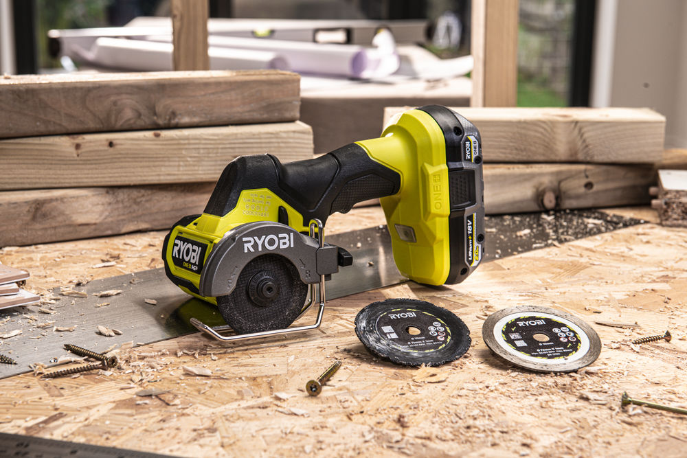 Пила циркулярная аккумуляторная Ryobi HP RCT18C-0 (без батареи) система ONE +
