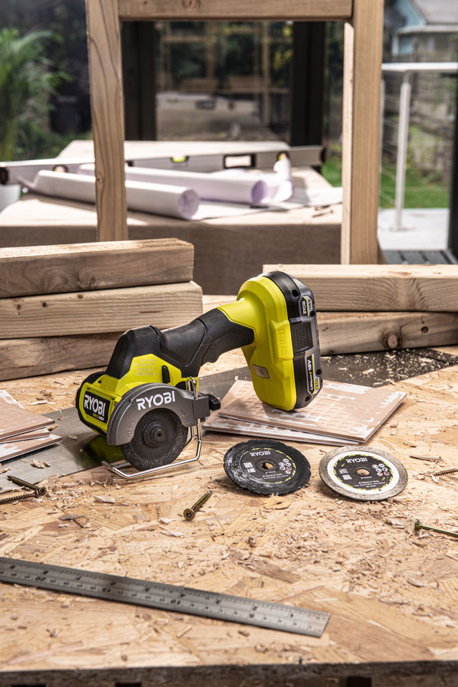 Пила циркулярная аккумуляторная Ryobi HP RCT18C-0 (без батареи) система ONE +