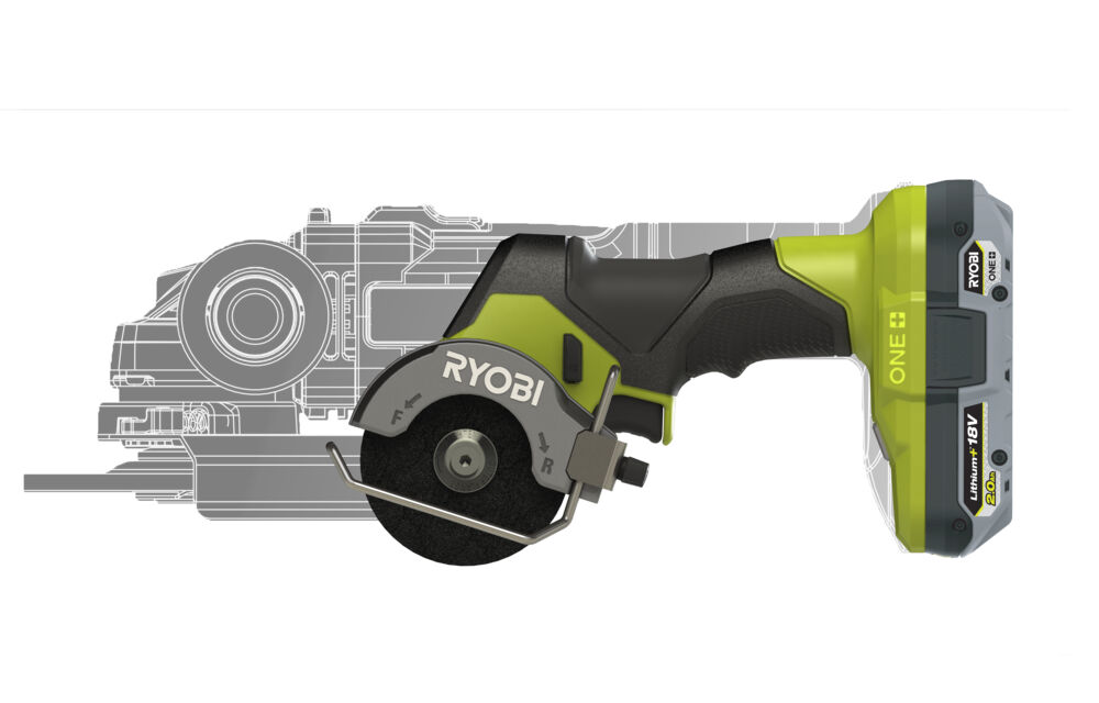 Пила циркулярная аккумуляторная Ryobi HP RCT18C-0 (без батареи) система ONE +