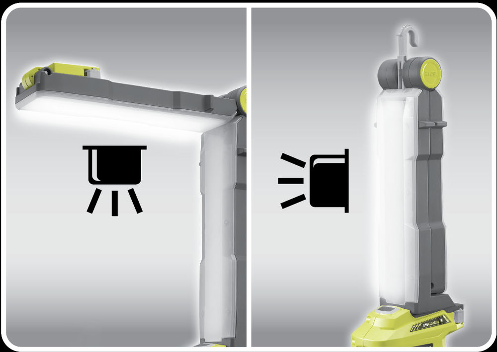 Фонарь трансформер RYOBI R18ALF-0 (без батареи) система ONE +