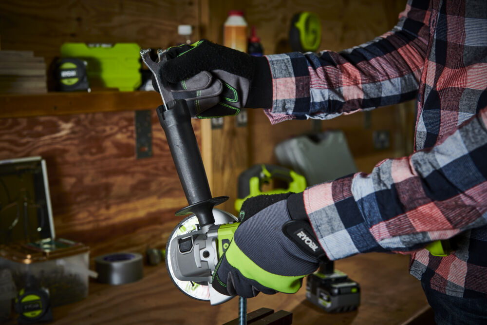 Углошлифмашина RYOBI RAG18125-0 (без батареи) система ONE +