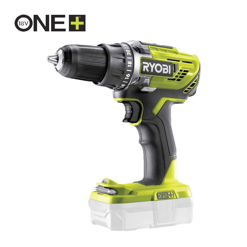 Дрель-шуруповерт RYOBI R18DD3-0 (без батареи) система ONE +
