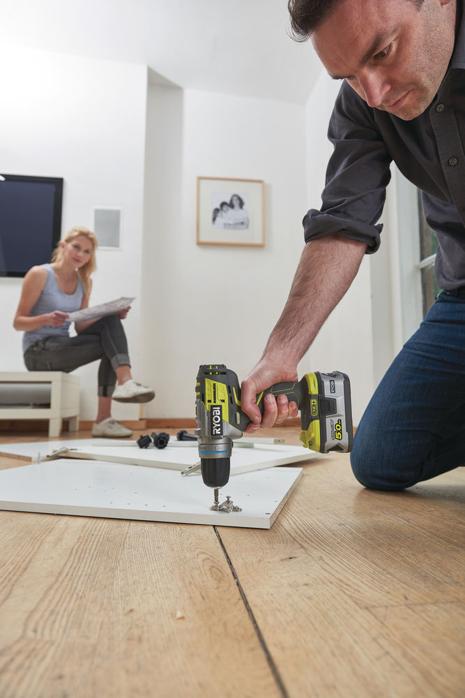 Ударная дрель-шуруповерт RYOBI R18PDBL-0 (без батареи) система ONE +