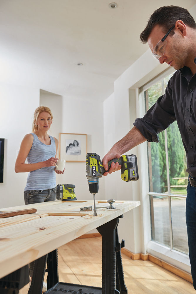 Ударная дрель-шуруповерт RYOBI R18PDBL-0 (без батареи) система ONE +