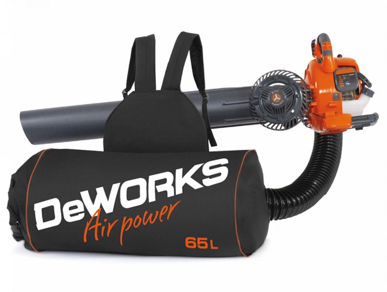 Сумка-рюкзак для воздуходувки-пылесоса DeWORKS VB 65