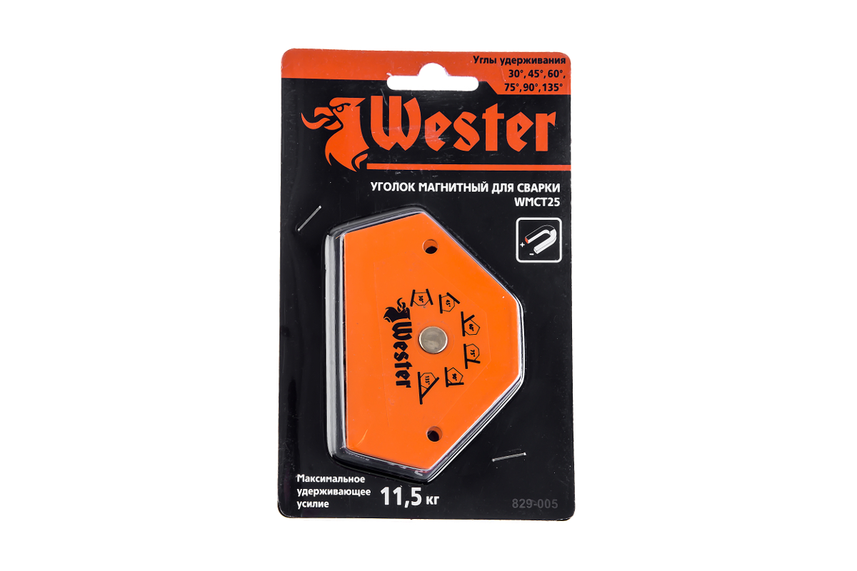 Уголок магнитный для сварки WESTER WMCT25 829-005