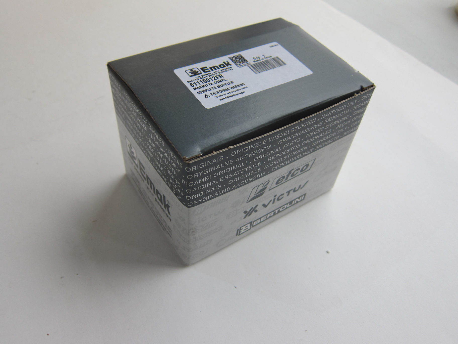 Глушитель (COMPLETE MUFFLER) 61110012FR