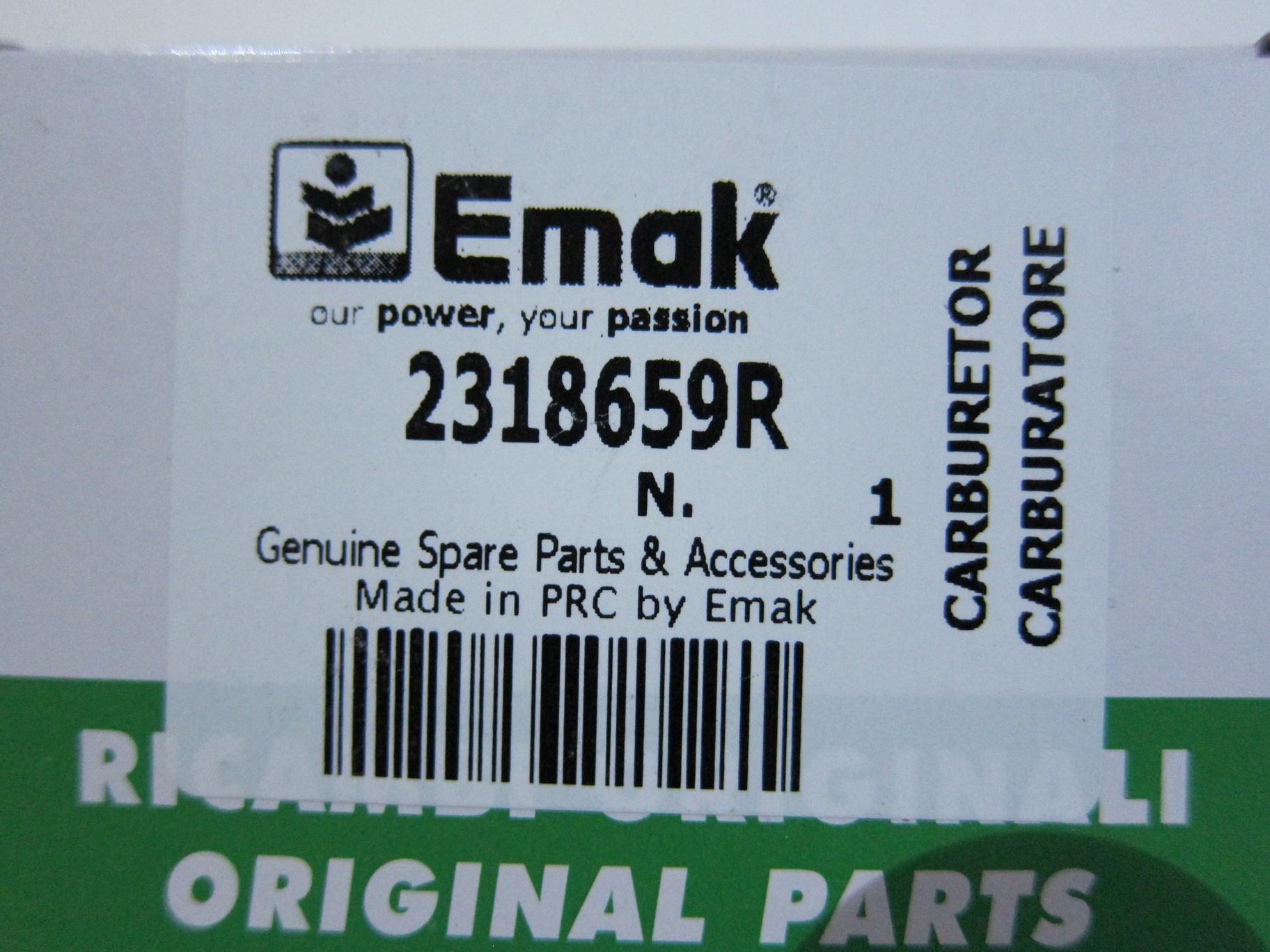 Карбюратор efco для бензоинструмента wt-1212a (Карбюратор W WT-1212A) 2318659R