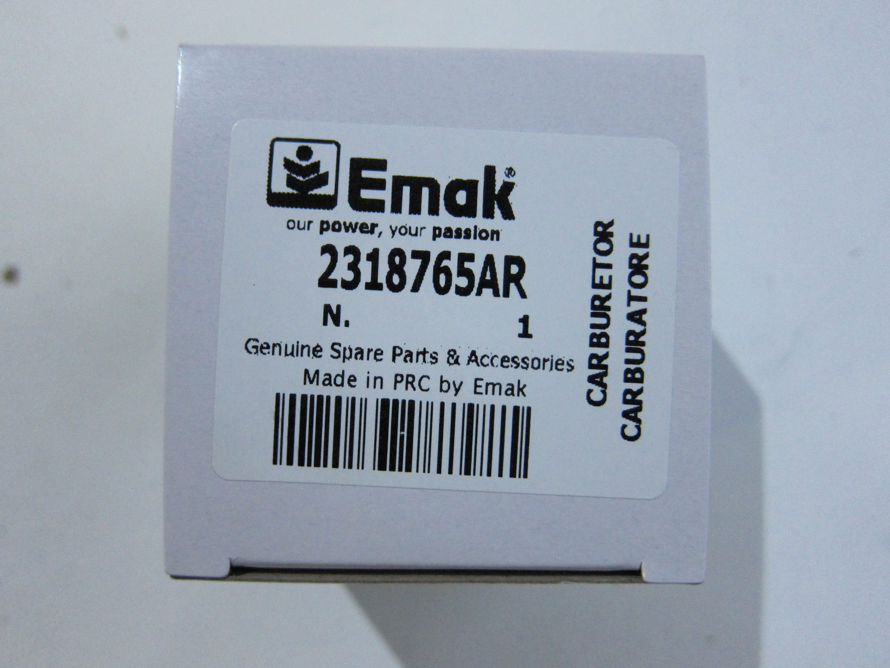 Карбюратор efco для бензоинструмента wt-869b 2318765AR