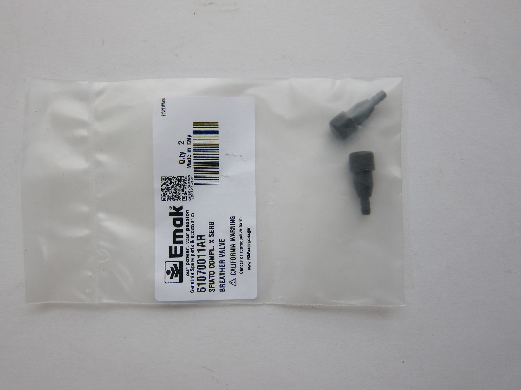 Клапан (BREATHER VALVE) 61070011AR