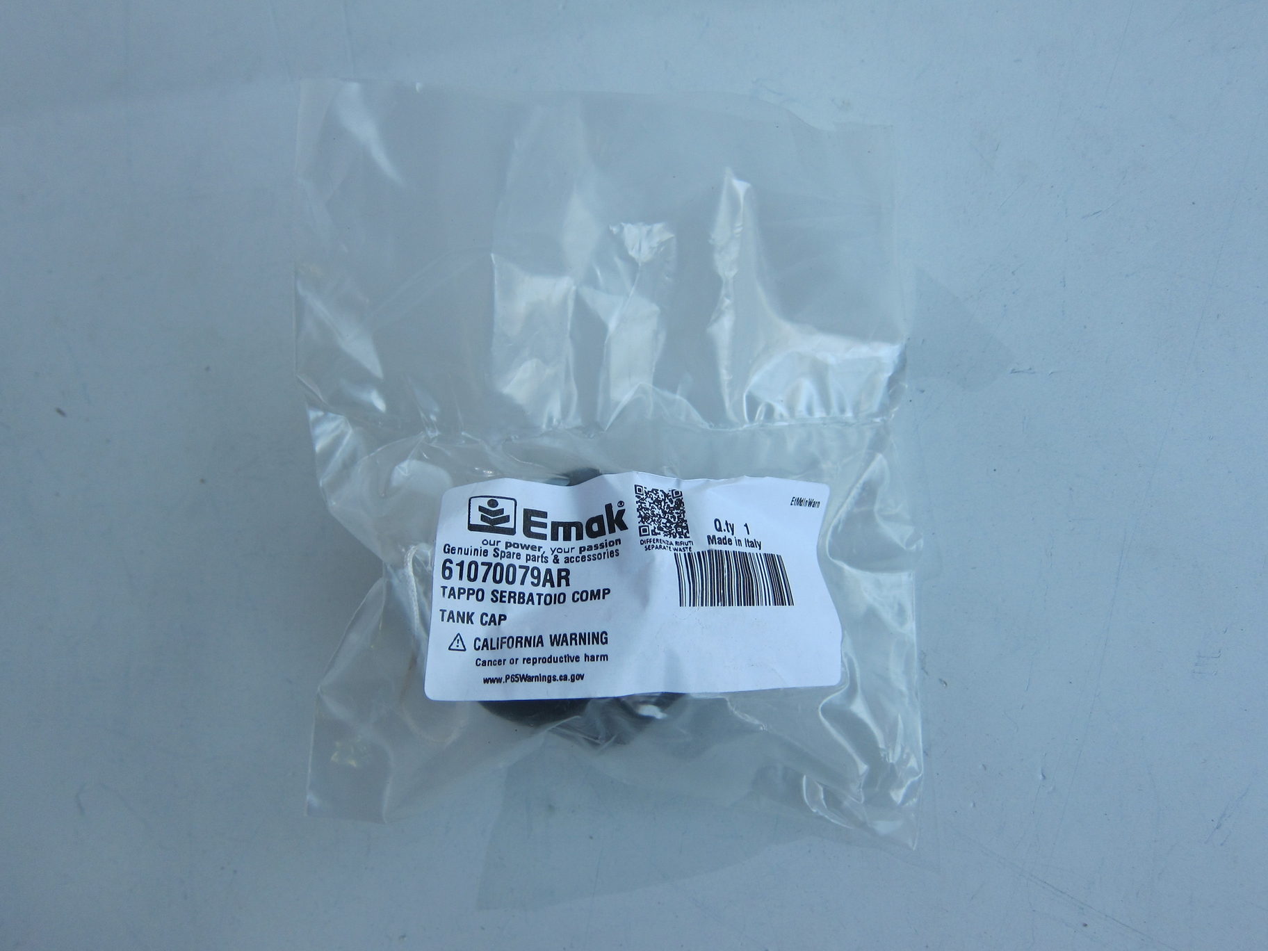 Крышка топливного бака efco (Крышка бака для бензотриммера EFCO 8250) 61070079AR