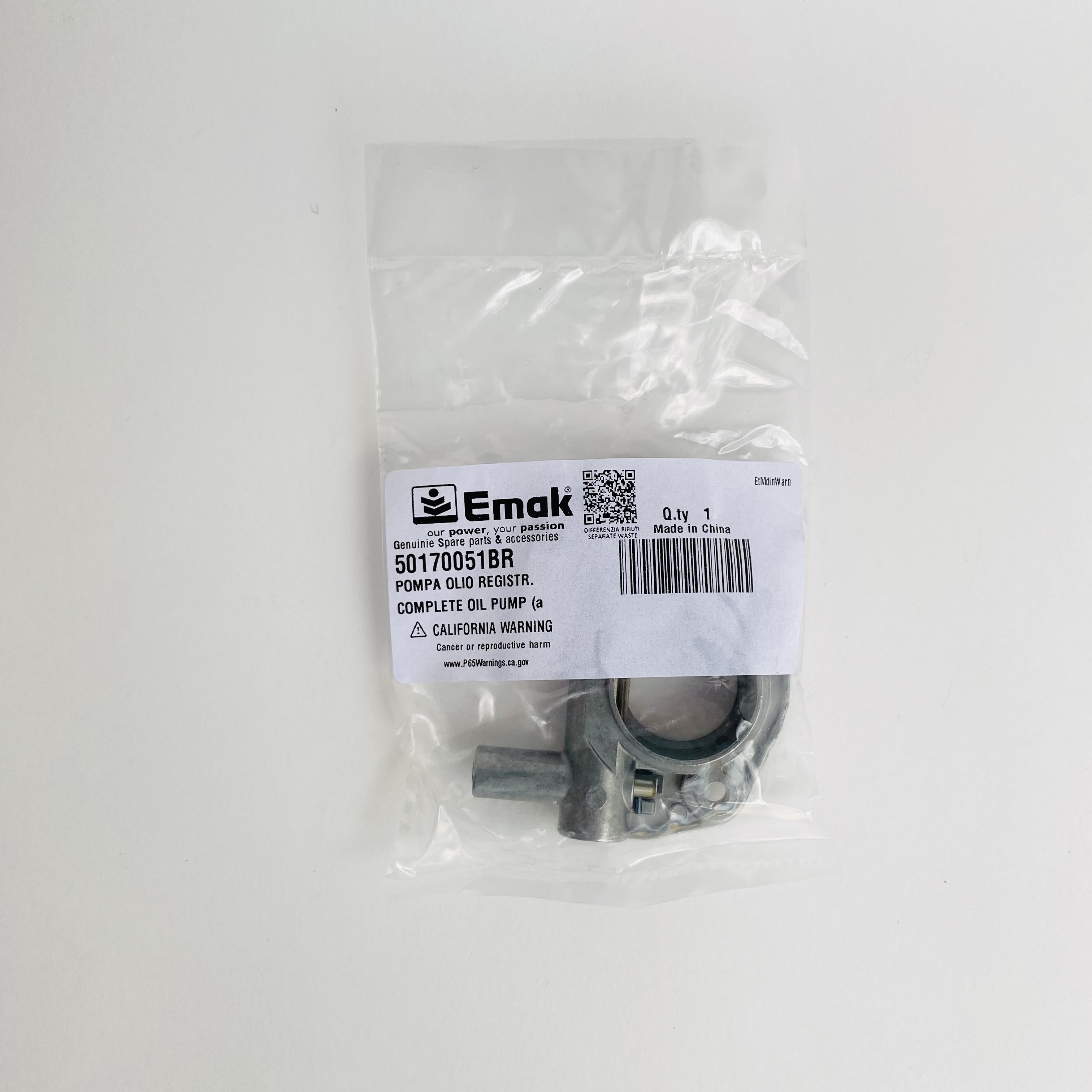 Насос масляный в сборе для EFCO 141 SP (Complete oil pump)