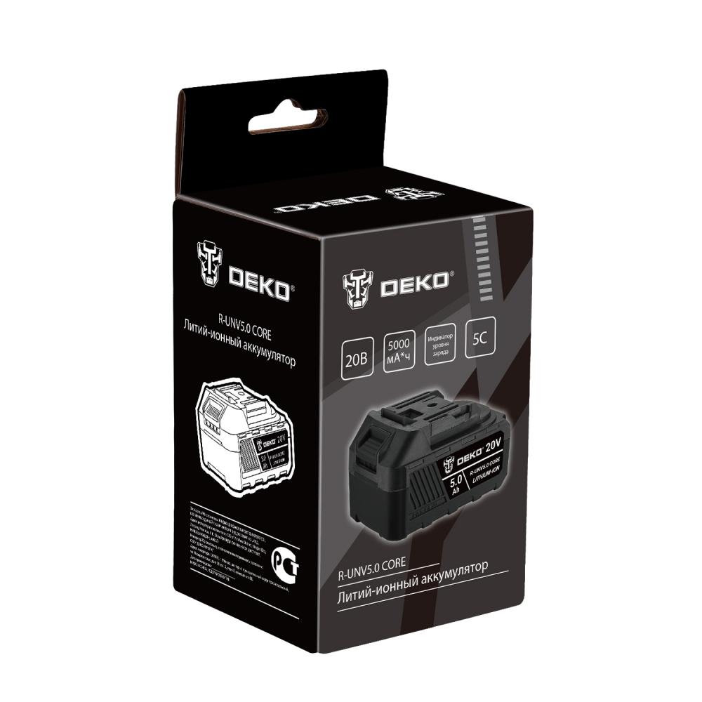Аккумулятор DEKO R-UNV5.0 CORE