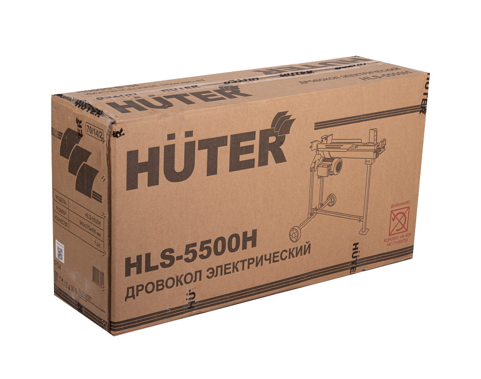 Дровокол электрический гидравлический HUTER HLS-5500H