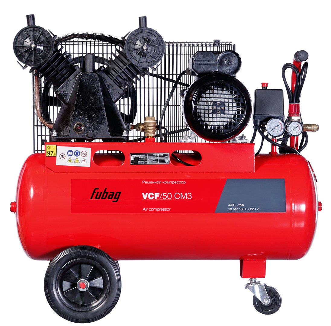 Компрессор масляный ременной FUBAG VCF/50 CM3