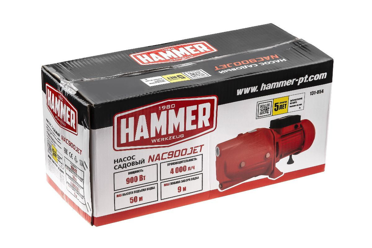 Насос садовый Hammer NAC900JET