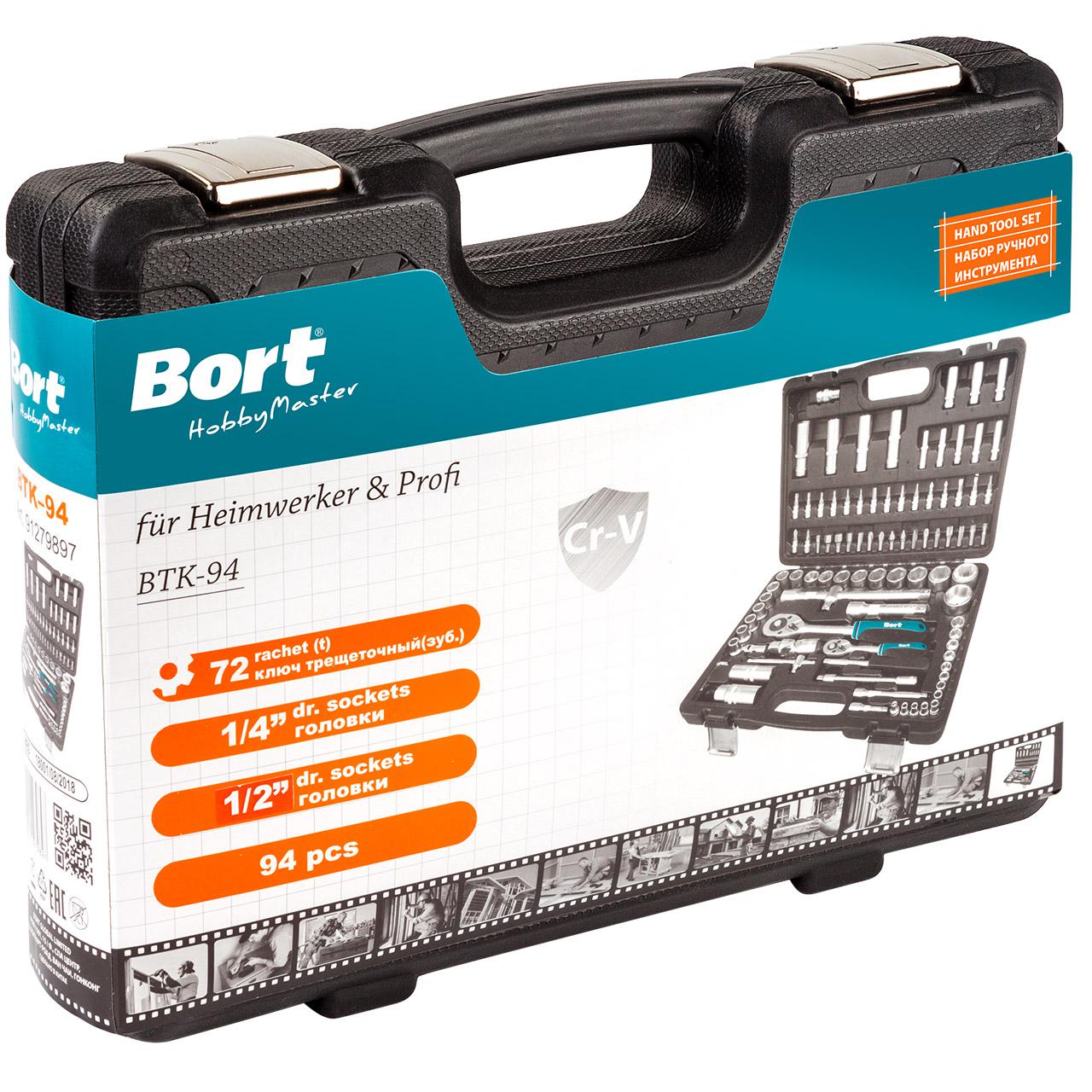Набор ручного инструмента Bort BTK-94