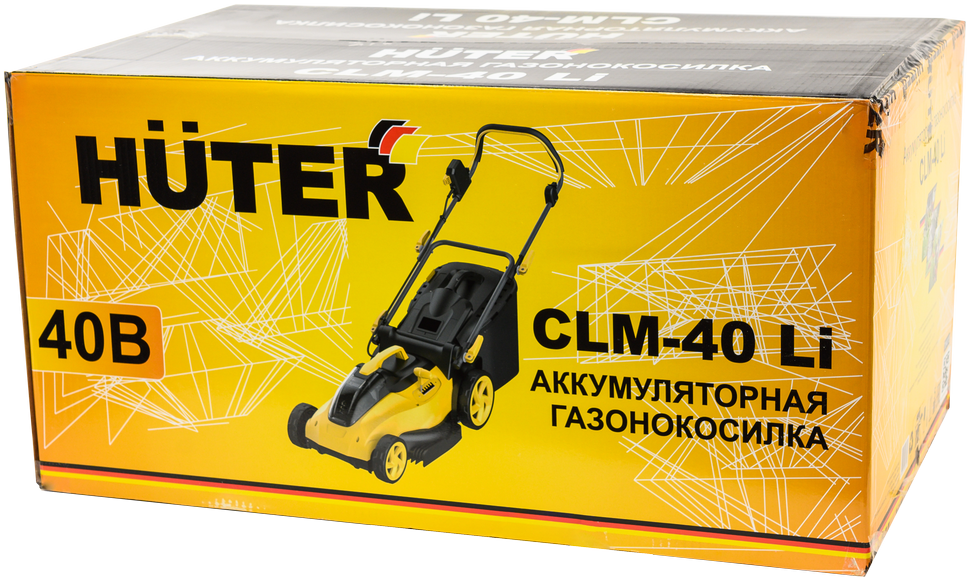 Газонокосилка аккумуляторная Huter CLM-40 Li