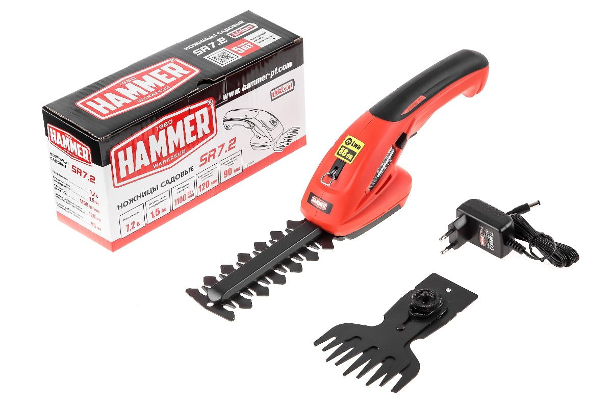 Ножницы садовые аккумуляторные Hammer SR7.2