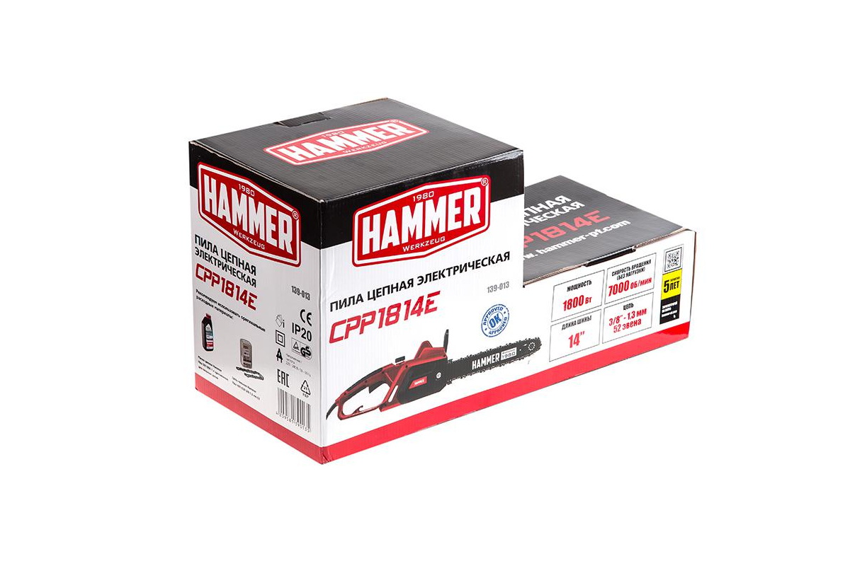 Пила цепная электрическая Hammer CPP1814E