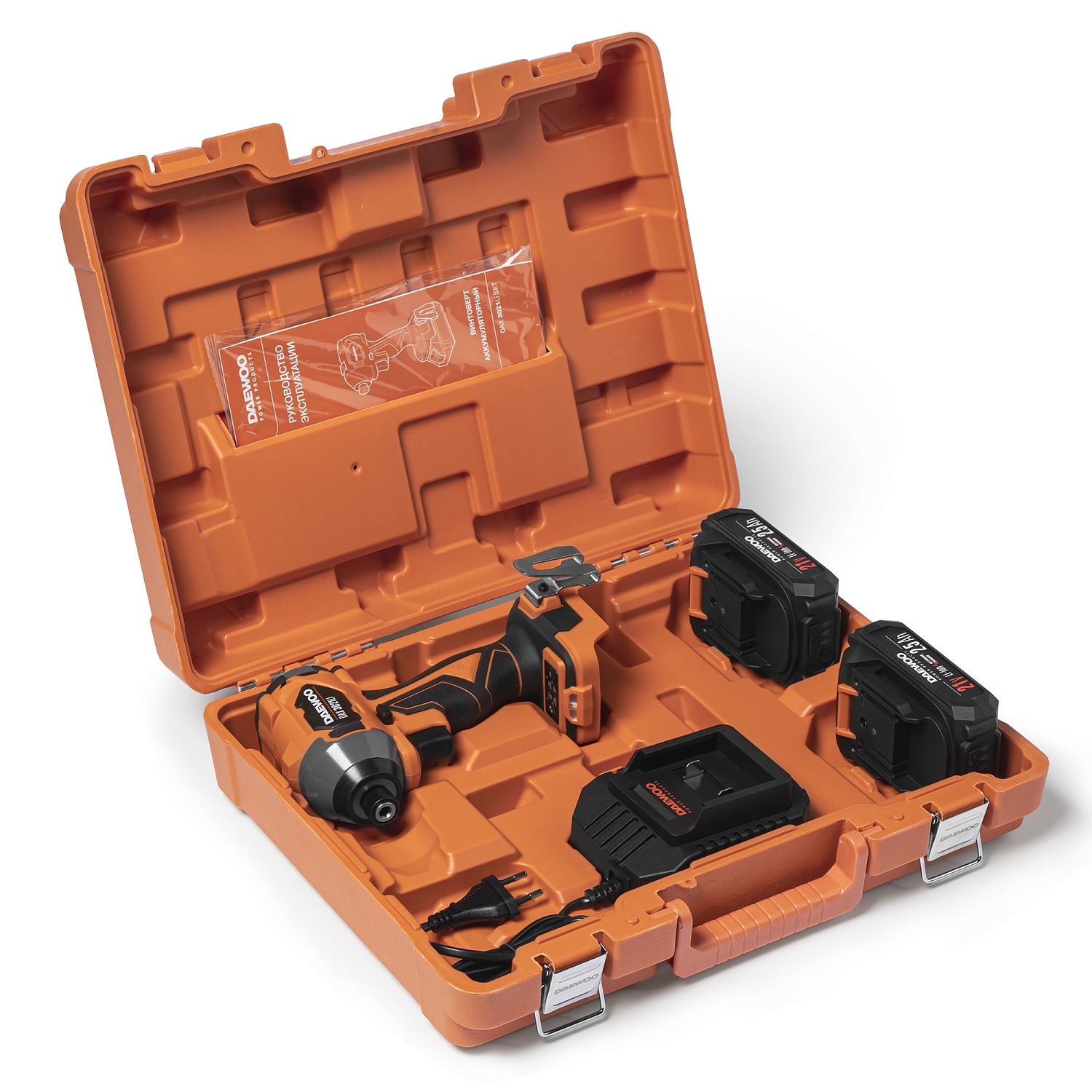 Винтоверт аккумуляторный DAEWOO DAX 3021Li SET