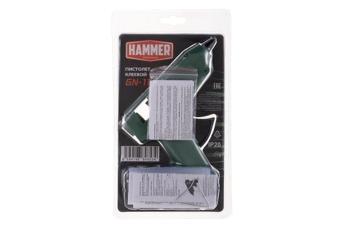 Термоклеевой пистолет Hammer GN-11