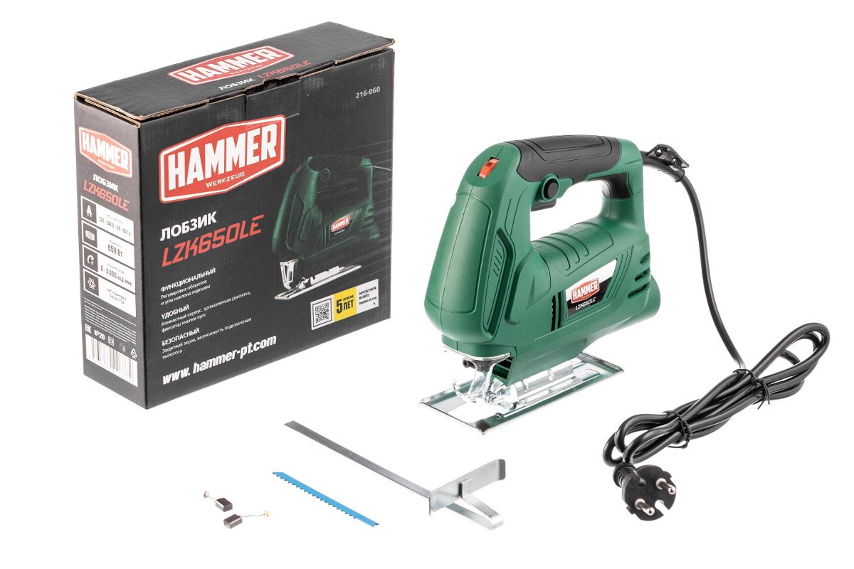 Лобзик Hammer LZK650LE