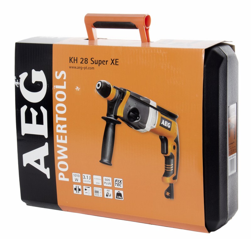 Перфоратор AEG KH 28 Super XE трехрежимный SDS +