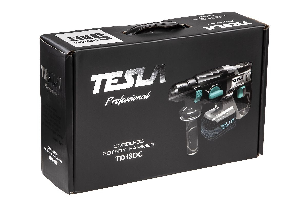 Перфоратор аккумуляторный TESLA TD18DC