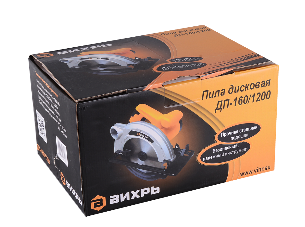 Пила циркулярная Вихрь ДП-160/1200