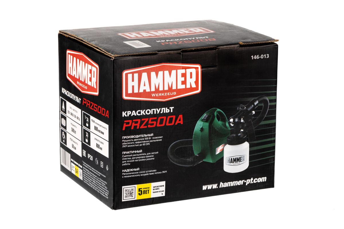 Краскопульт Hammer PRZ500B