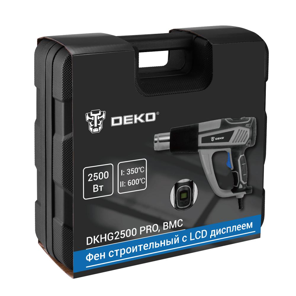 Фен строительный (термовоздуходувка) DEKO DKHG2500 PRO