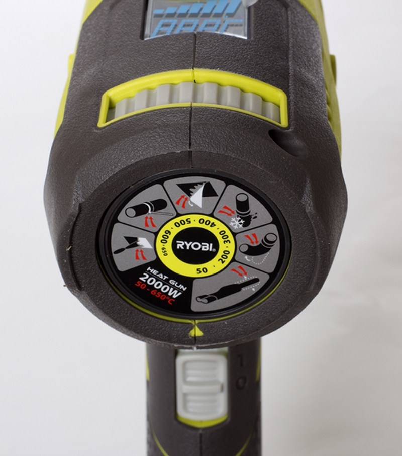 Фен строительный (термовоздуходувка) RYOBI EHG2020LCD