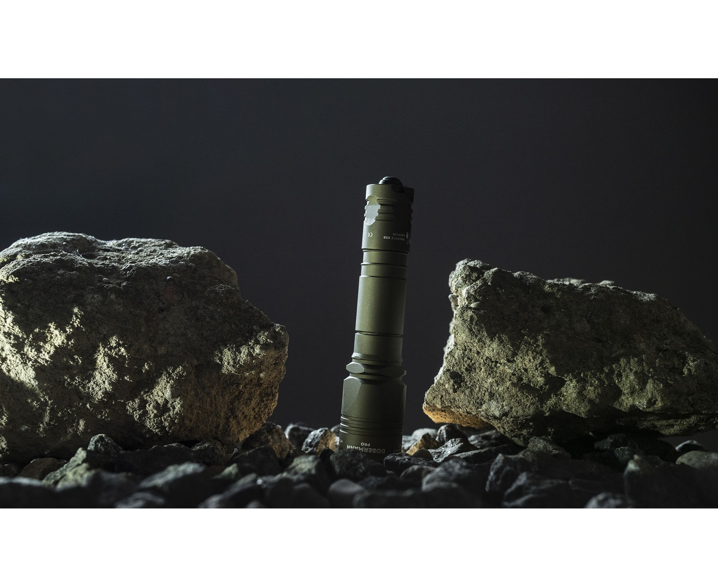 Фонарь Armytek Dobermann Pro Magnet USB Olive Теплый