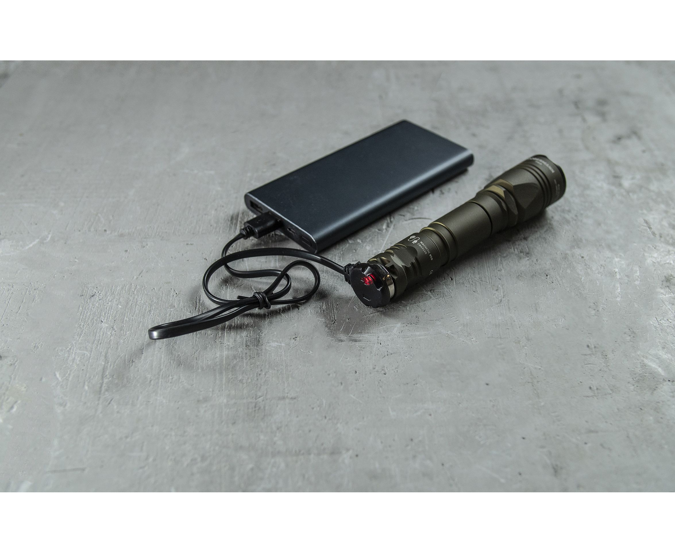 Фонарь Armytek Dobermann Pro Magnet USB Olive Теплый
