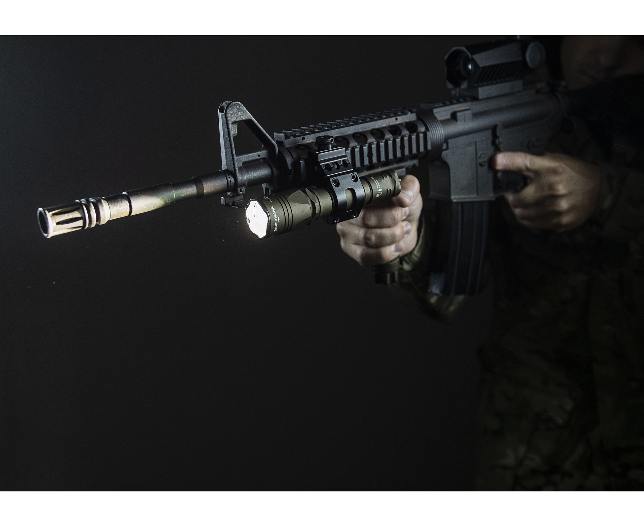 Фонарь Armytek Dobermann Pro Magnet USB Olive Теплый