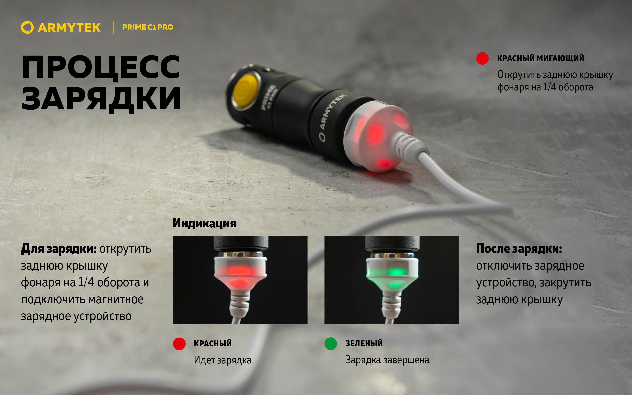 Фонарь Armytek Prime C1 Pro Теплый
