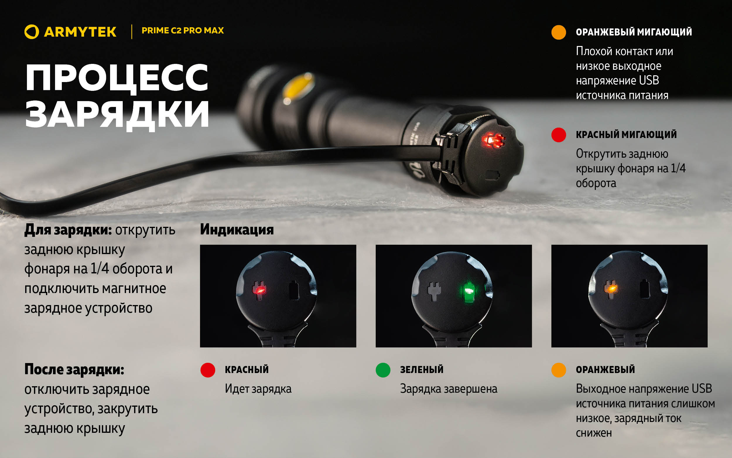 Фонарь Armytek Prime C2 Pro MAX Теплый