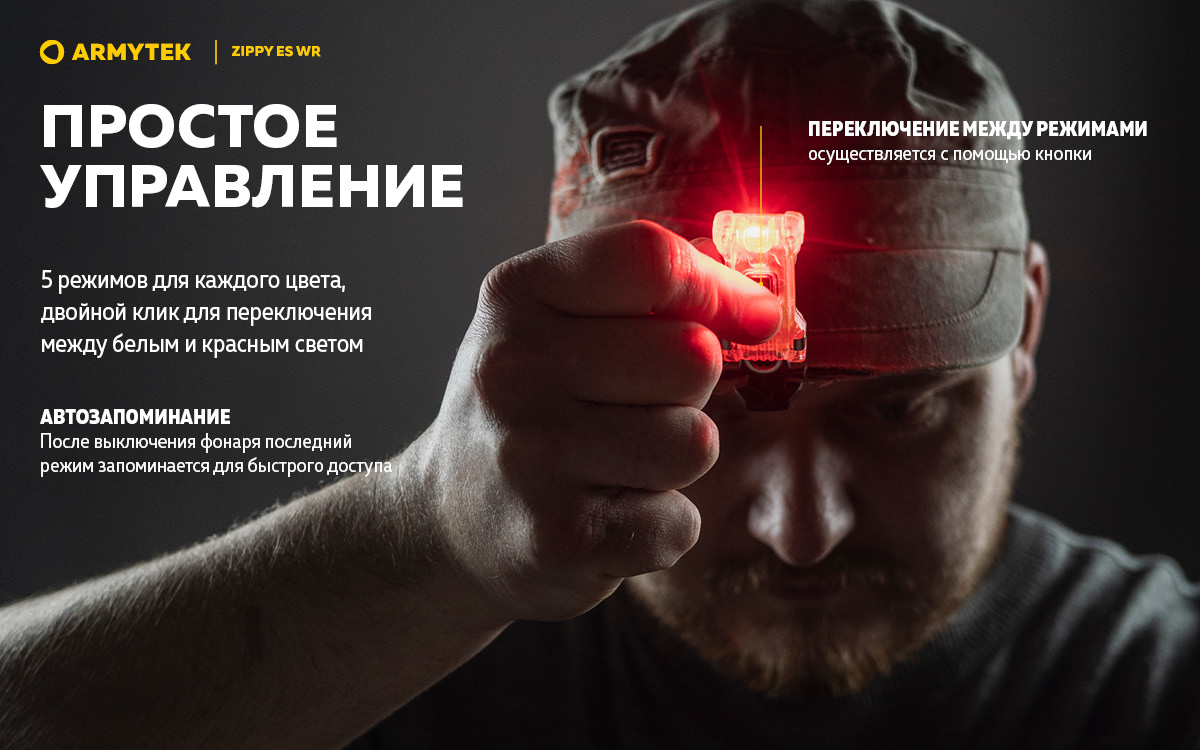 Фонарь Armytek Zippy WR Extended Set Серый