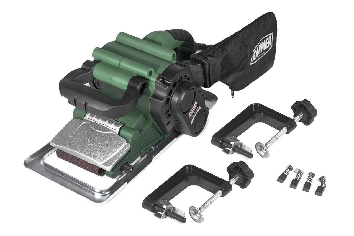 Ленточная шлифмашина Hammer LSM800B