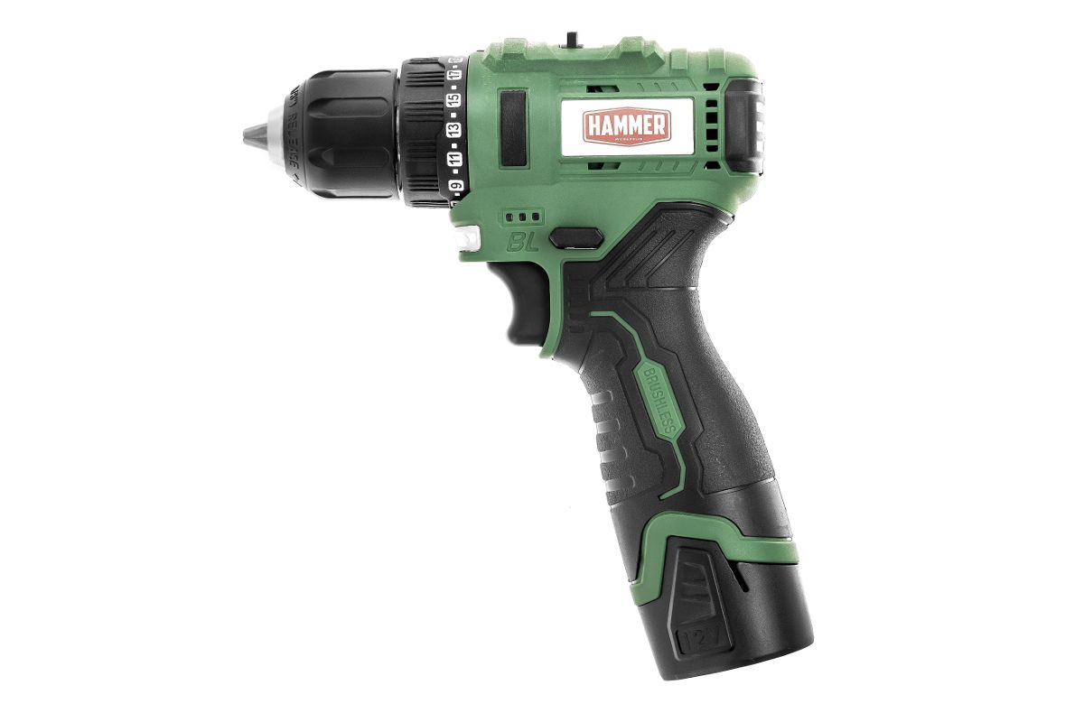 Дрель-шуруповерт аккумуляторная Hammer ACD12BLC