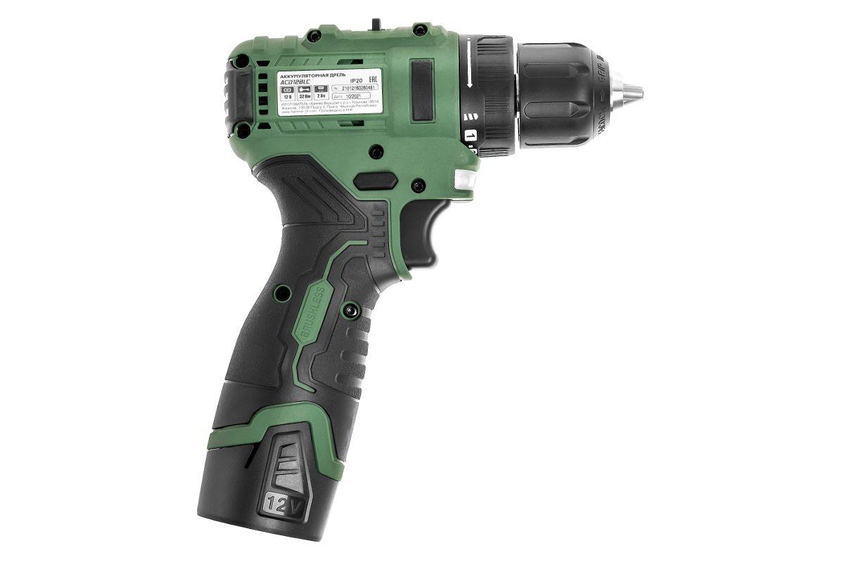 Дрель-шуруповерт аккумуляторная Hammer ACD12BLC