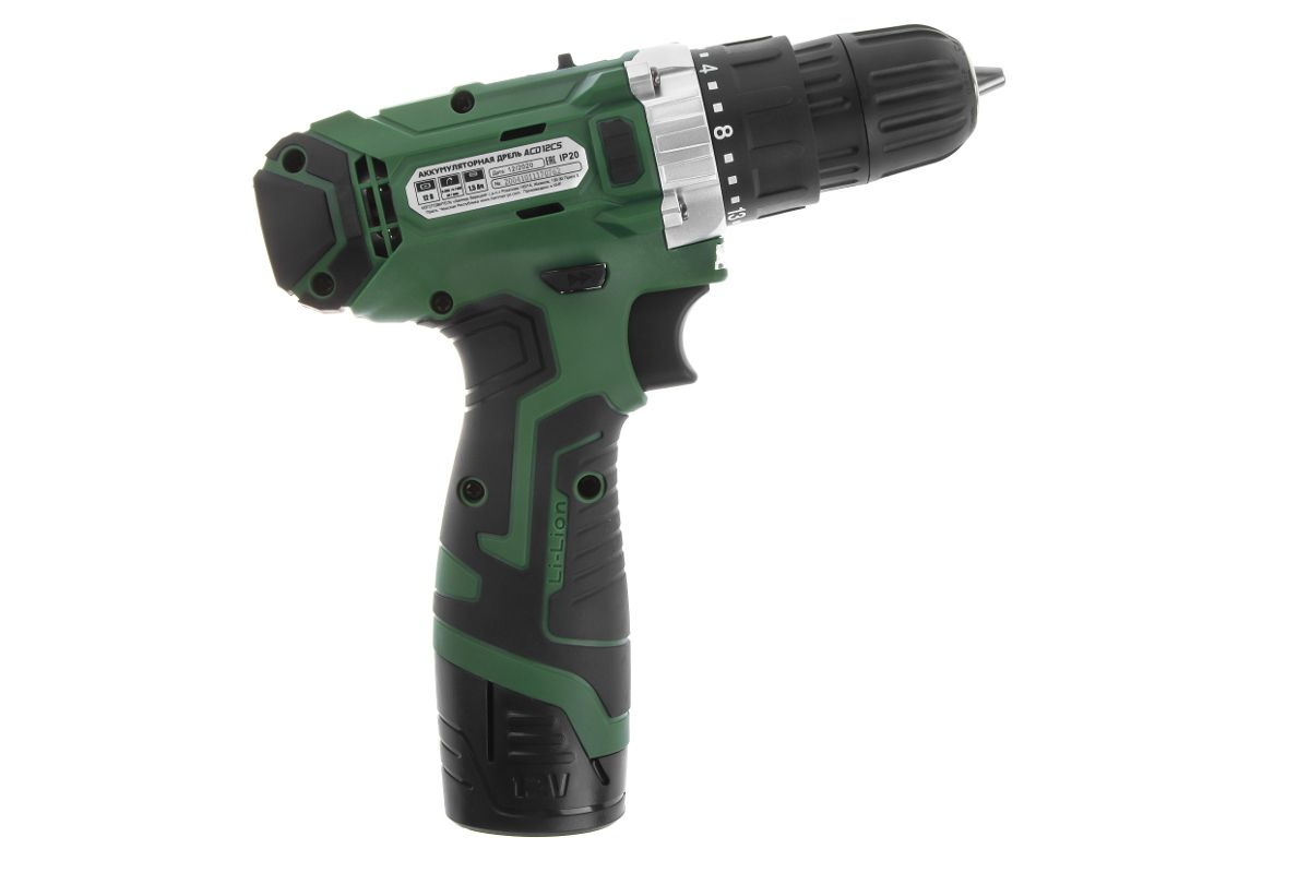 Дрель-шуруповерт аккумуляторная Hammer ACD12CS