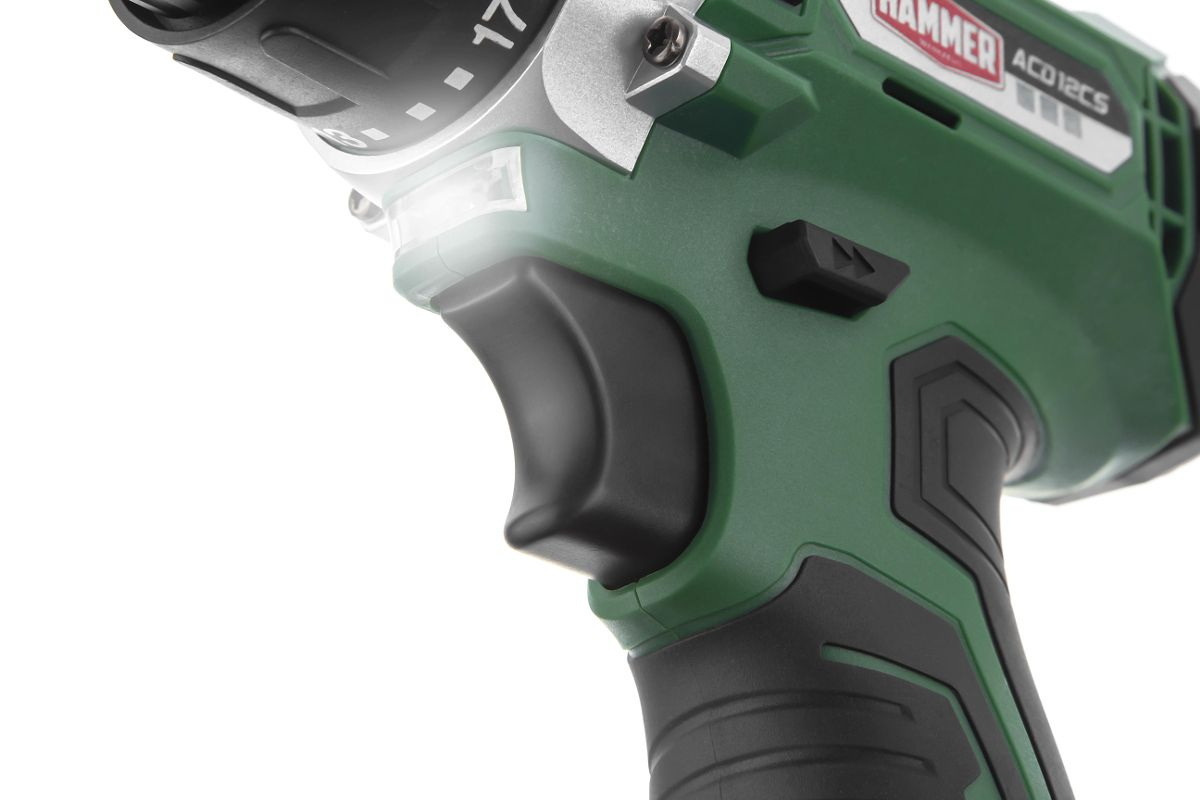 Дрель-шуруповерт аккумуляторная Hammer ACD12CS