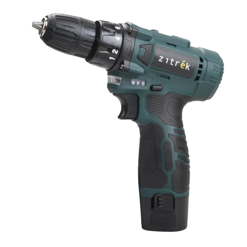 Дрель-шуруповерт аккумуляторная Zitrek Green 12V Plus 085-1014