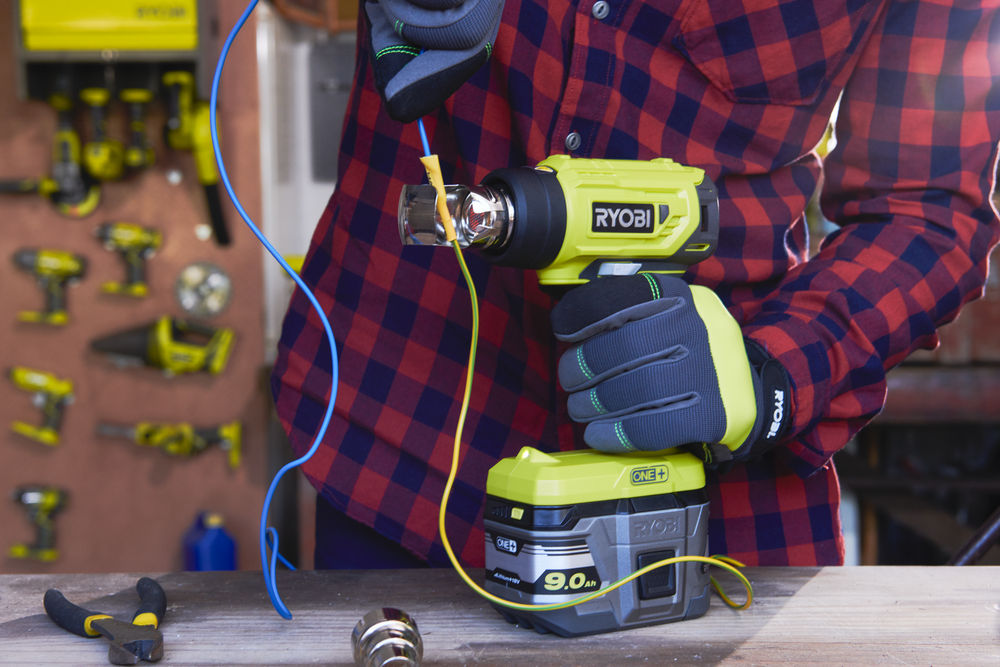 Фен строительный (термовоздуходувка) RYOBI R18HG-0 (без батареи) система ONE +