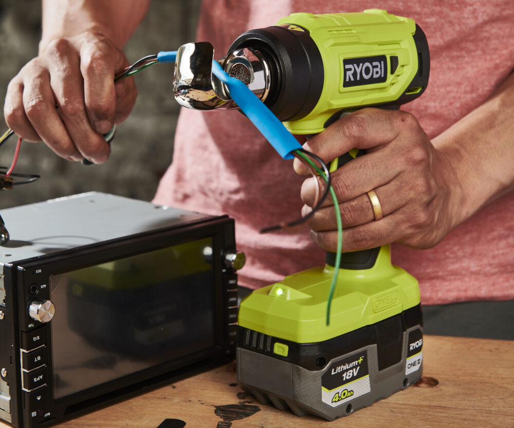 Фен строительный (термовоздуходувка) RYOBI R18HG-0 (без батареи) система ONE +
