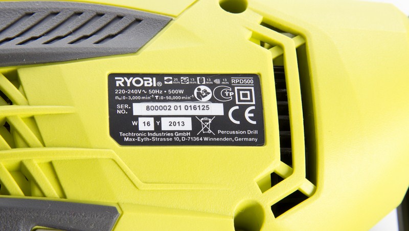 Дрель ударная RYOBI RPD500-G