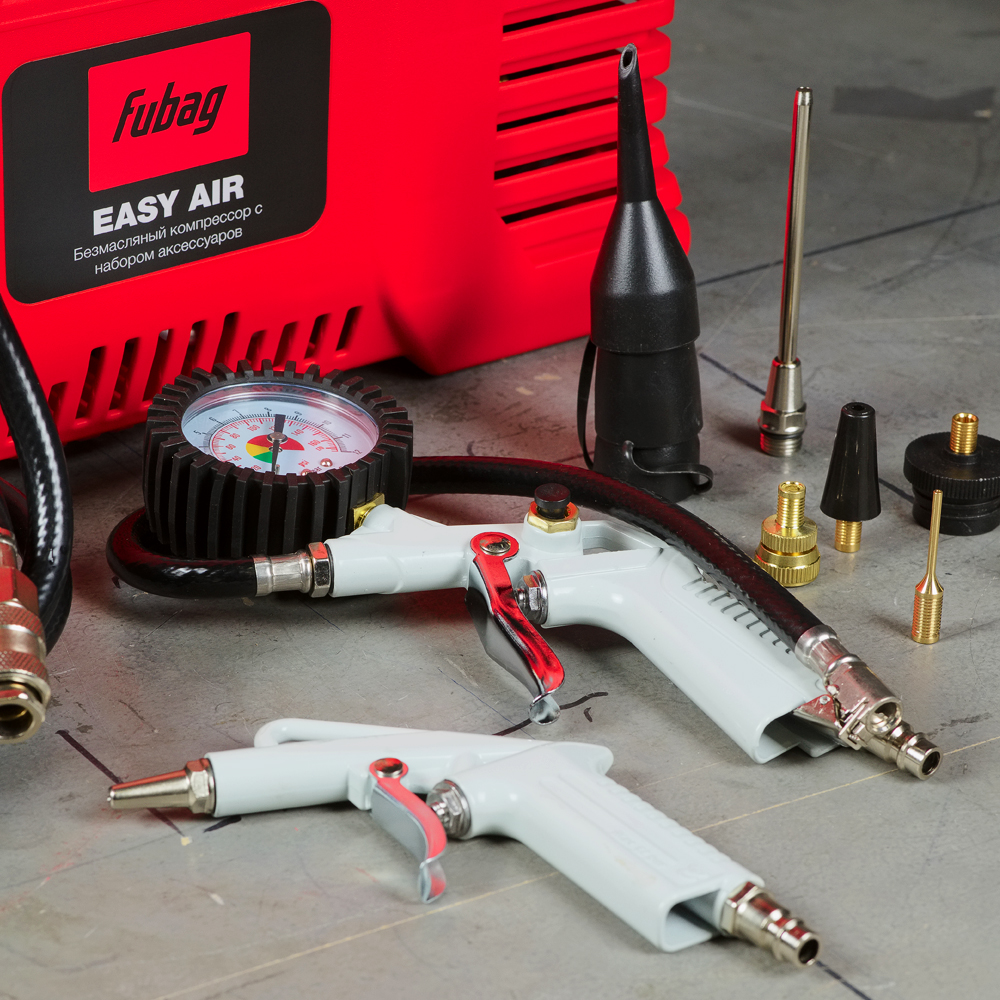 Компрессор безмасляный коаксиальный FUBAG Easy Air